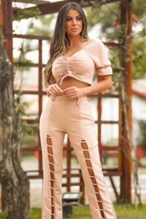 Conjunto Nude Tres marias