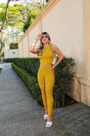 Conjunto line listrado Tricomix